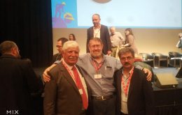 Reza Shahbi and Philippe Martinez (CGT)