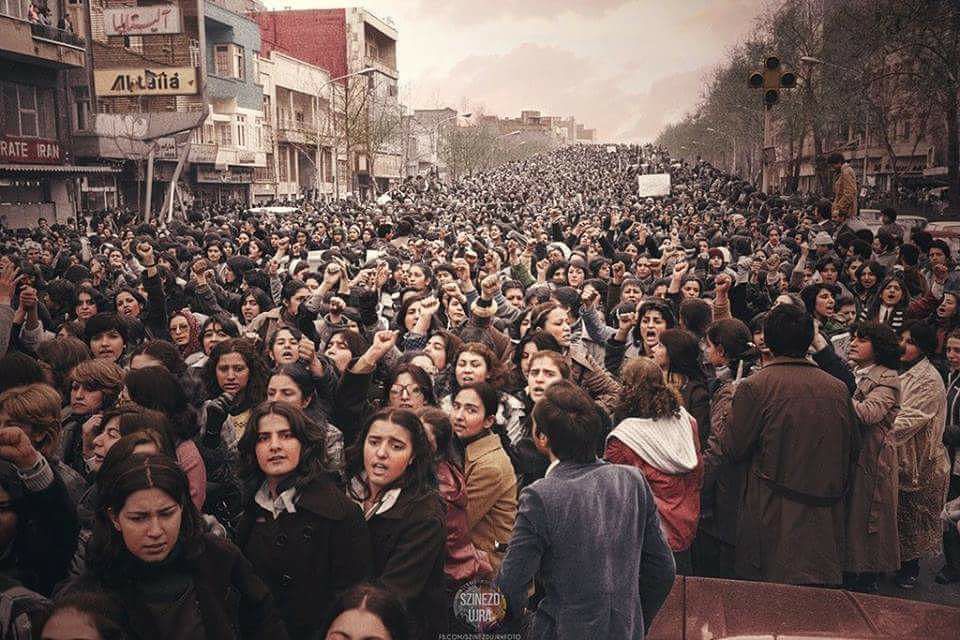 1979_Iranian_Women_Day's_protests_against_Hijab